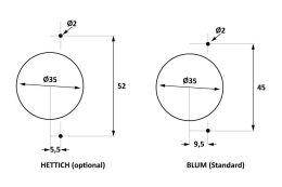Станок для сверления отверстий под фурнитуру Holzmann BBM 35PNEU