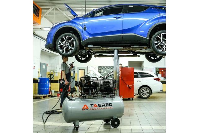 Компресор масляний трициліндровий TAGRED TA309X