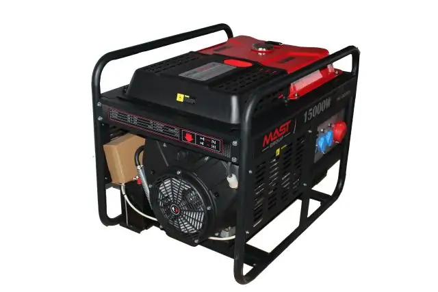 Бензиновый генератор MAST GROUP YH18000S 2