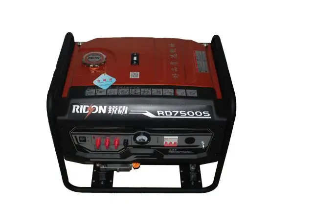 Бензиновый генератор EF Power RD7500S 2