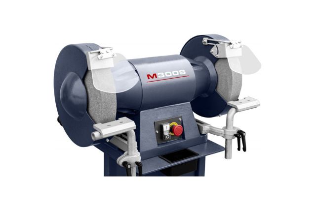 Двухдисковая шлифмашина CORMAK M300S с подставкой