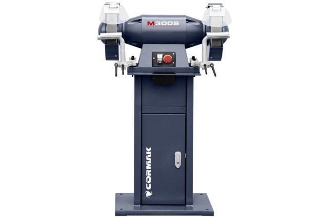 Двухдисковая шлифмашина CORMAK M300S с подставкой