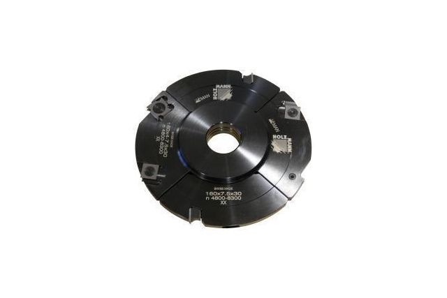 Головка пазорезная регулируемая с промежуточными кольцами Holzmann VN160-2(14-28)