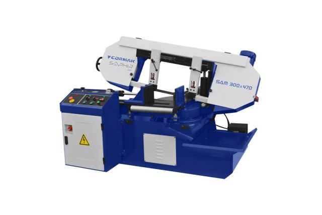 Напівавтоматична стрічкова пила по металу...