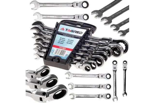Набор ключей TAGRED с трехщеточкой 8-19 мм 7 шт 1