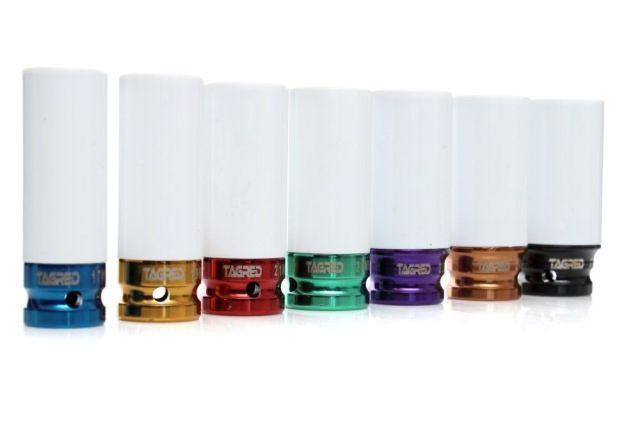 Ударні головки для коліс TAGRED TA1252, 7 шт