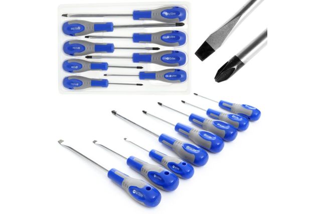Набор отверток с магнитными наконечниками 8 шт,...