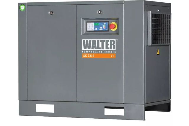 Винтовой компрессор с ременным приводом WALTER...