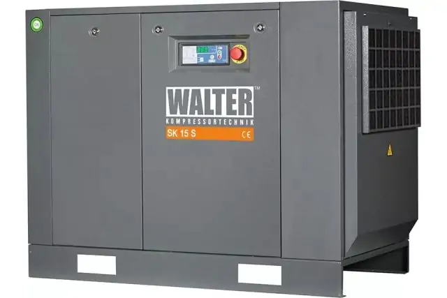 Винтовой компрессор с ременным приводом WALTER SK 15 SXP 1