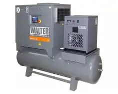 Винтовой компрессор с ременным приводом WALTER SKTG 5,5/500 SXP COMBO