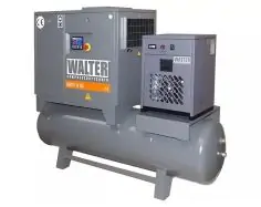 Винтовой компрессор с ременным приводом WALTER SKTG 11/500 SXP COMBO