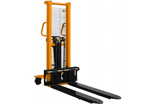 Штабелер ручной с регулируемыми вилами Cormak...