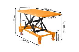 Ножничная тележка Cormak TA310