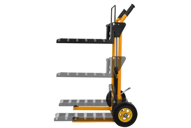 Транспортная тележка с подъемной платформой...