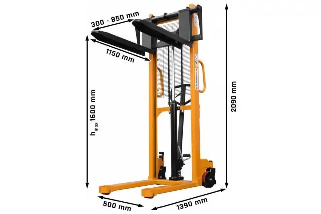 Ручной штабелер с регулируемыми вилами Cormak WHRS 2016 3