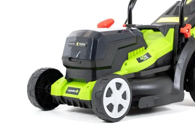 Газонокосилка аккумуляторная 2x20V 4garden AM3422S 7