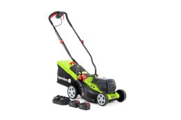 Газонокосилка аккумуляторная 2x20V 4garden AM3422S