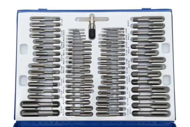 Набір плашок, мітчиків і калібраторів TAGRED TA4016, 110 шт 4