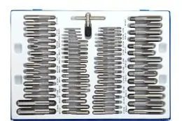 Набір плашок, мітчиків і калібраторів TAGRED TA4016, 110 шт 5