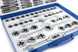 Набір плашок, мітчиків і калібраторів TAGRED TA4016, 110 шт