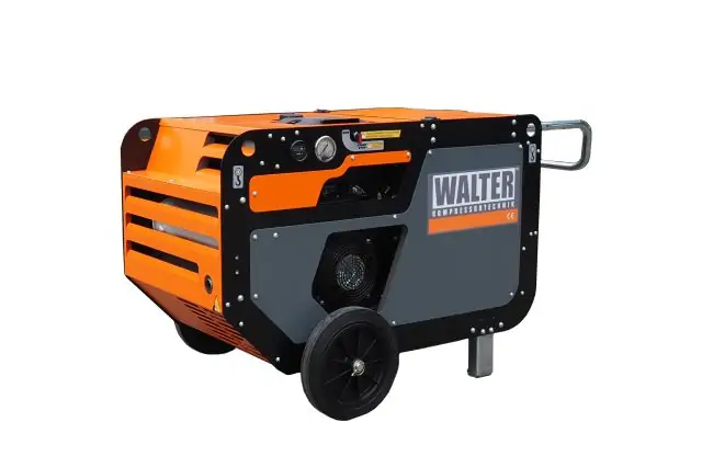 Компресор гвинтовий мобільний WALTER WMC 1,3 1