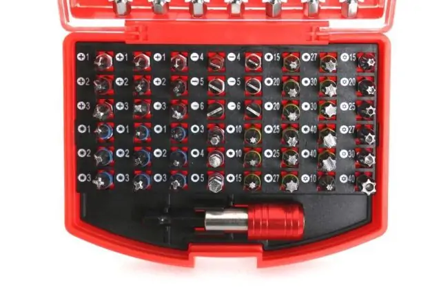 Набір біт з 56 предметів TORX, 1/4 - 25мм, 75мм TAGRED TA1206 3