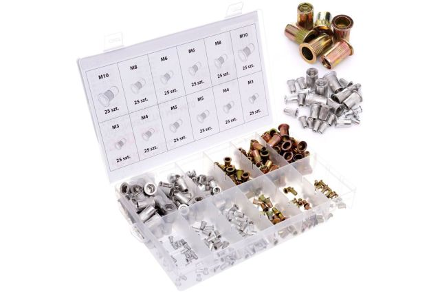 Стальные и алюминиевые заклепки, 300 шт TAGRED...