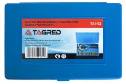 Инструмент для обжима тормозных шлангов, 9 шт TAGRED TA1103