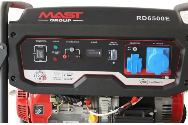 Бензиновый генератор MAST GROUP RD6500E 2