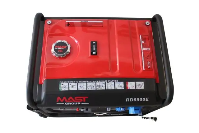 Бензиновый генератор MAST GROUP RD6500E 3