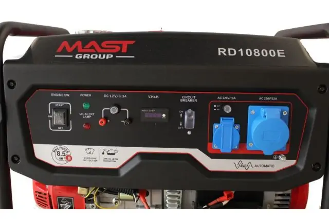 Бензиновий генератор MAST GROUP RD10800E 3