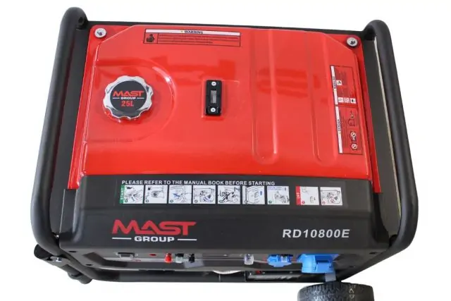 Бензиновый генератор MAST GROUP RD10800E 2