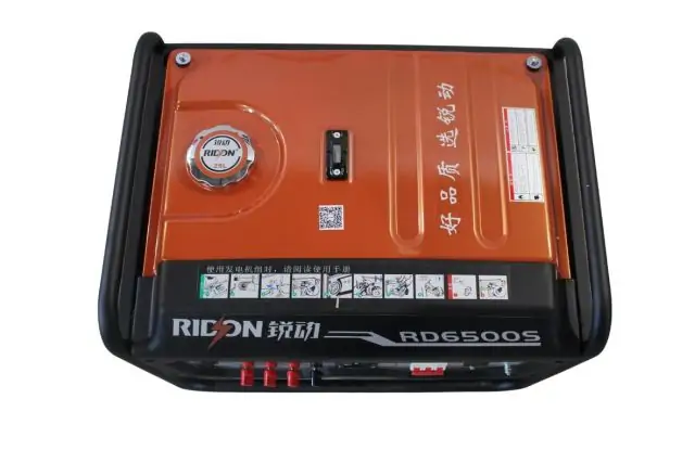 Бензиновий генератор EF Power RD6500S 2