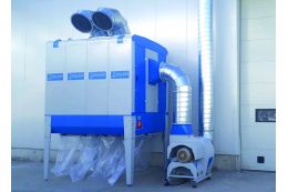 Фільтраційна аспіраційна установка Unalsan UNS M560, 33 000 м³/год