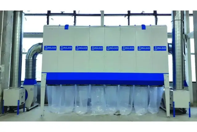 Фільтраційна аспіраційна установка Unalsan UNS M561, 36 000 м³/год 2