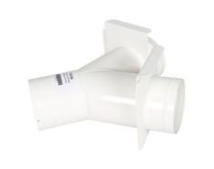 Розподільник Y-подібний з заслінкою Holzmann YVS 100