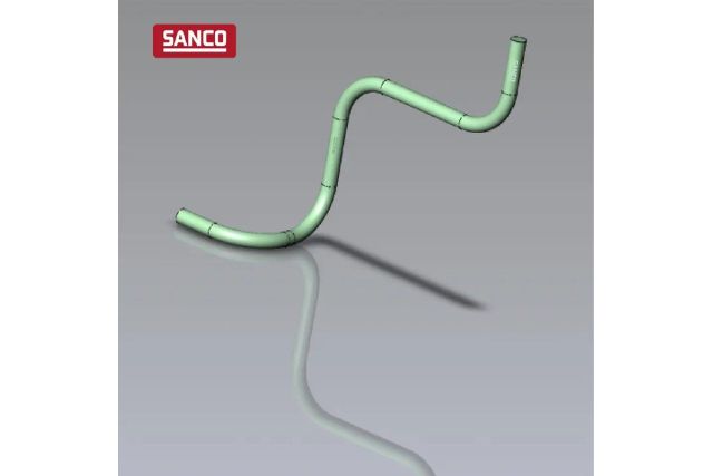 Напівавтоматичний дорновий трубогиб Sanco SB-89NCB