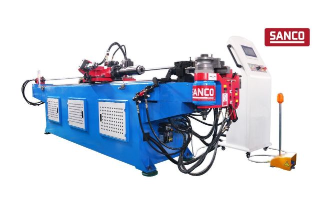 Автоматический дорновый трубогиб Sanco SB-65CNC
