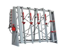 Пресс для склеивания с прижимными элементами на рамной конструкции Holzmann VSTR 3000