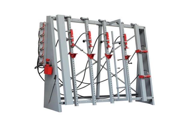 Прес для склеювання з притискними елементами на рамної конструкції Holzmann VSTR 3000
