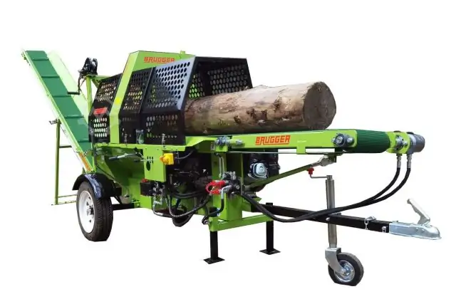 Напівавтоматична машина для різання і розколу дров Brugger SA27 PRO 1