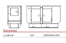 Дизельный генератор 75 KVA PHS-YD-75