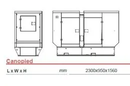 Дизельний генератор 75 KVA PHS-YD-75 14