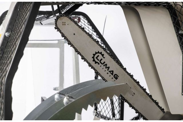 Полуавтоматическая машина для резки и раскола...