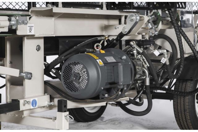 Полуавтоматическая машина для резки и раскола...