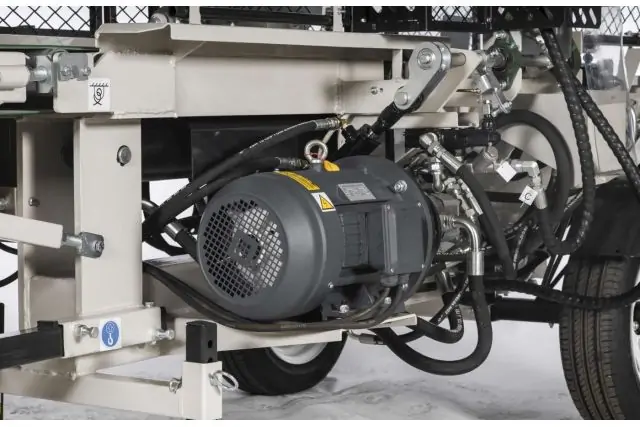 Напівавтоматична машина для різання і розколу дров Lumag SSA500EH-PRO 10