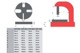 Пресс ручной Holzmann DOP 5000