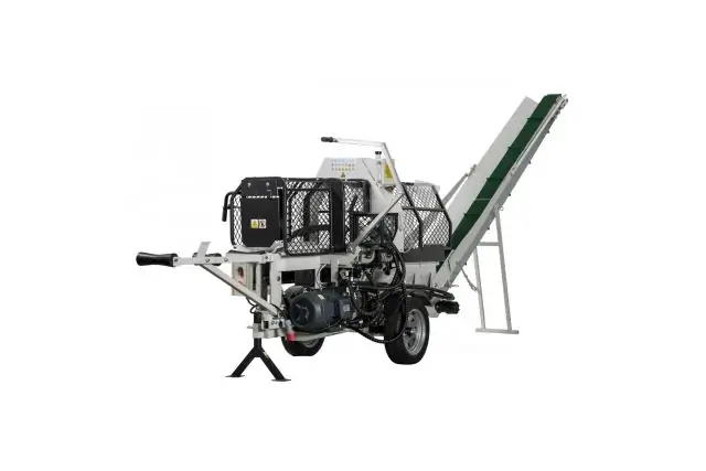 Полуавтоматическая машина для резки и раскола дров Lumag SSA 400E 2