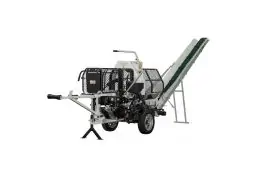 Полуавтоматическая машина для резки и раскола дров Lumag SSA 400G 2