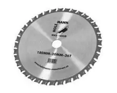 Диск пильный запасной TCT Holzmann MKS180SB